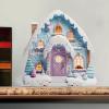 Fairy Garden Door Wall Ornaments, Miniature Winter Holiday Decor view 3