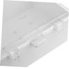 ABS Electrical Junction Box with Transparent Cover, White view 3