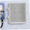 ABS Electrical Junction Box with Transparent Cover, White view 4