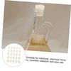 NAMOARLY 50-Piece Full Rubber Stopper Set, Heat- and Acid-Resistant, for Laboratory Tubes and Conical Flasks view 3