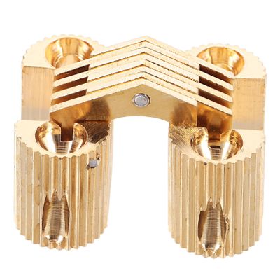 DECOMELODY 270-Degree Copper Hinge, Oval Vintage Design, Stable and Easy to Install for Wooden Boxes and Cabinet Doors