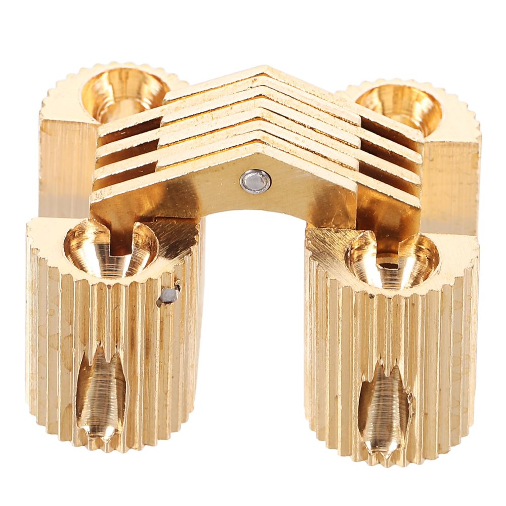 DECOMELODY 270-Degree Copper Hinge, Oval Vintage Design, Stable and Easy to Install for Wooden Boxes and Cabinet Doors