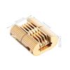 DECOMELODY 270-Degree Copper Hinge, Oval Vintage Design, Stable and Easy to Install for Wooden Boxes and Cabinet Doors view 2