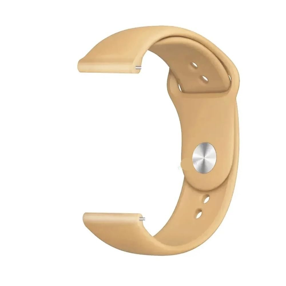 QNGMKBKTDZ 18mm/20mm/22mm Silicone Watch Band for Samsung Galaxy Watch 6/5 Pro/4 and Huawei Watch GT 4/2/2e/3/3 Pro