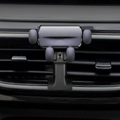 DIALFA Car Phone Holder for KIA KX5 2019–2022, 360° Rotating, One-Button Release, Air Vent Mount, Gray
