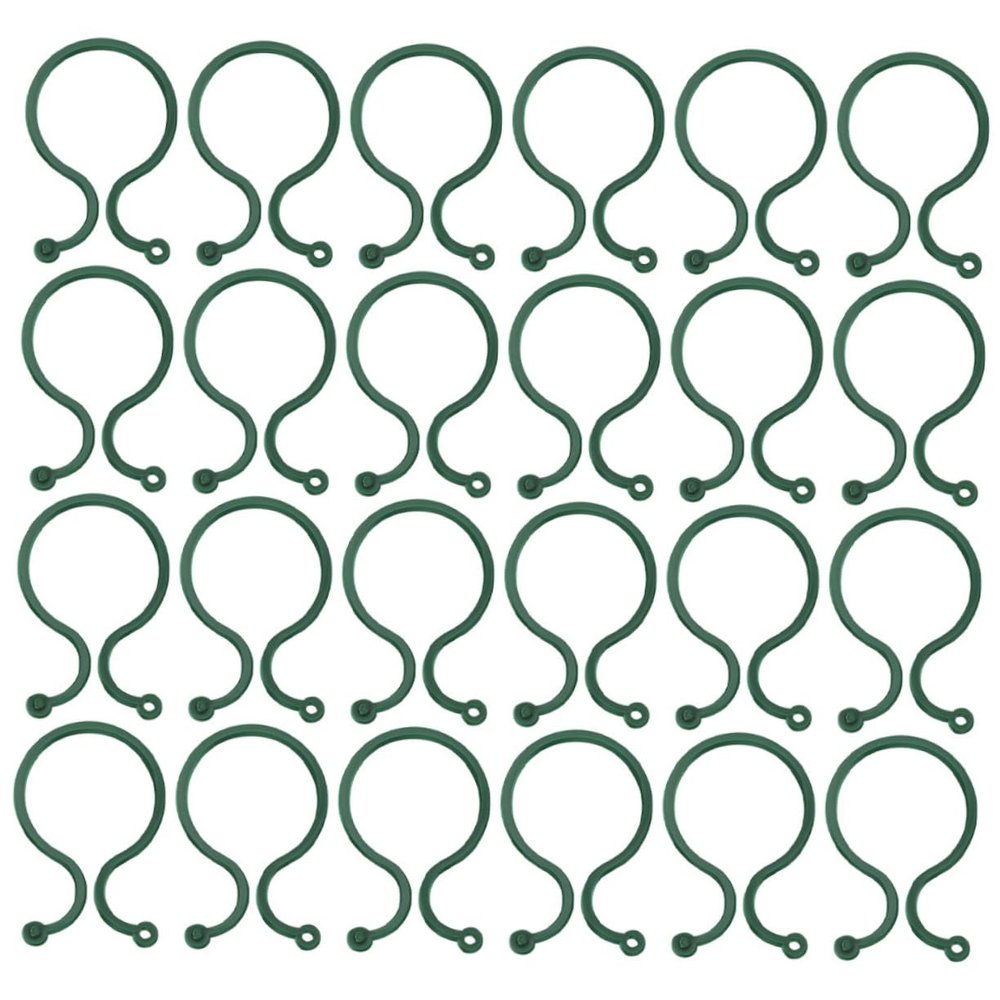 ORFOFE 100-Pack Plant Support Clips for Tomatoes and Climbing Plants