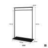 ZXFIYTBH Freestanding Coat Rack, Multifunctional, Gold, Large view 2