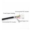 WANGFK 10 m Shielded Signal Cable, UL2547 Headphone Copper Control Cable, Gray, 22 AWG, 5 Cores view 3