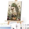 Paint by Numbers Hedgehog Kit for Adults and Kids, 70 x 90 cm view 2