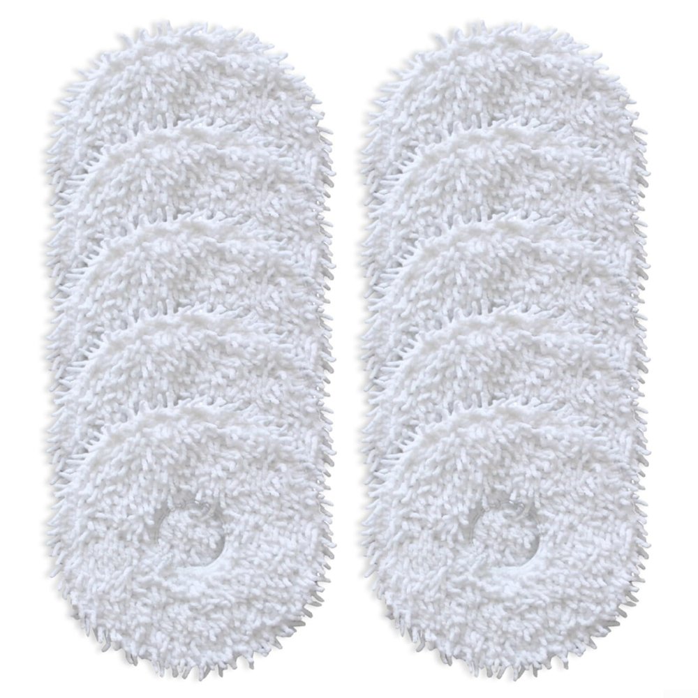 Gettimore Microfiber Mop Pad Set for Eureka J12 for Ultra Robot Vacuum, 10 Pieces