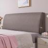 Bed Headboard Cushion Cover, Dark Gray, 150 × 55 × 10 cm view 1