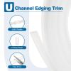 PATIKIL 13.1 ft U-Channel Edge Trim, Clear Silicone Rubber view 3