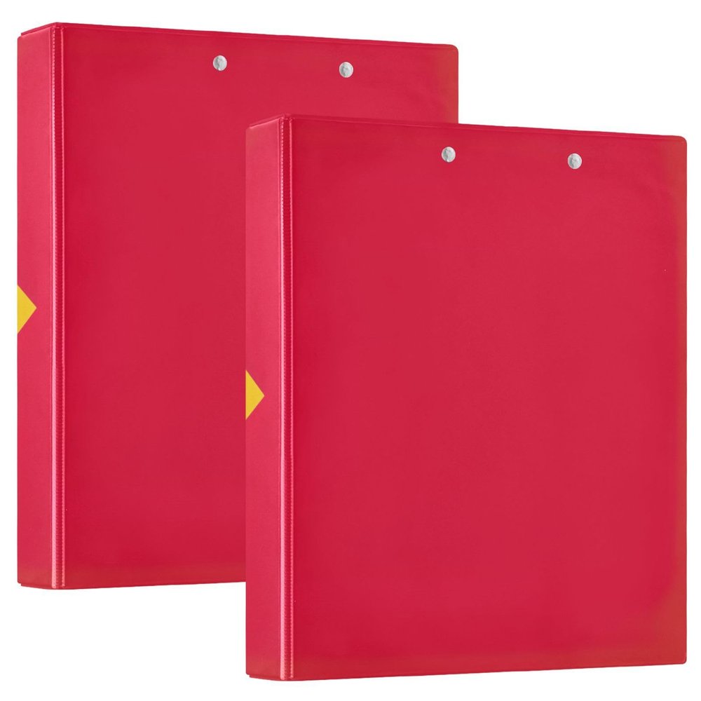 East Timor Flag Notebook, Large 3-Ring Binder with Clipboard