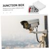 SOESFOUFU ABS and PP Wiring Junction Box, White, for Indoor and Outdoor Use view 3