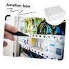 SOESFOUFU ABS and PP Wiring Junction Box, White, for Indoor and Outdoor Use view 4