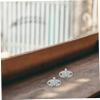 SOESFOUFU 10-Piece Stainless Steel Eye Plate Hooks, Weather-Resistant, Easy to Install, Silver view 3