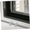 SOESFOUFU 10-Piece Stainless Steel Eye Plate Hooks, Weather-Resistant, Easy to Install, Silver view 4