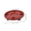YARNOW Rolling Plant Pot Saucer with Universal Casters view 2