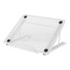 Foldable Iron Laptop Stand, Adjustable for Office and Desk view 1