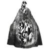EdWal Hooded Cape with Musical Clef Print for Adults view 1
