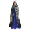 EdWal Hooded Cape with Musical Clef Print for Adults view 2
