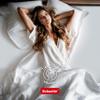 Schuette Topper Fitted Sheet 70 x 140 cm, Wow! Vanilla & Co. Collection, Beige, 100% Superfluff Cotton, Opaque, Wrinkle-Resistant, All-Around Elastic, Mattress Height up to 10 cm view 3