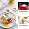 PAMINGONO 6-Piece Sporks, Fruit Forks and Salad Spoons view 2