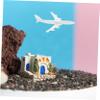 HOOTNEE White Aircraft Models, Reusable Plastic, 5 Pieces view 4