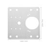 CHILDWEET 4-Piece Stainless Steel Cabinet Door Hinge Repair Plates view 2