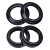 33x45x8/10.5 Front Fork Oil Seals with Dust Lips for Pantheon 125 and S-Wing 125 view 1