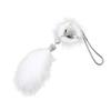 White Rhinestone Car Hanging Ornament view 1
