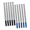 CAXUSD 10 Metal Replacement Refills for Gel Pens, Smooth Writing for Notes and Journaling, Compatible with School, Office, and Creative Use view 1