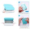 Adjustable Manual Hole Punch, Green, for Office and Home, A4/A5/B5 Paper view 3