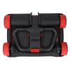 4-Wheel Ab Roller with Elbow Support, Automatic Rebound, Foldable Double-Handle Plank (Black/Red) view 3