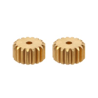 Fangxuee 2-Piece Metal Motor Gear for K969 K979 K989 K999 P929 P939 1/28 RC Cars