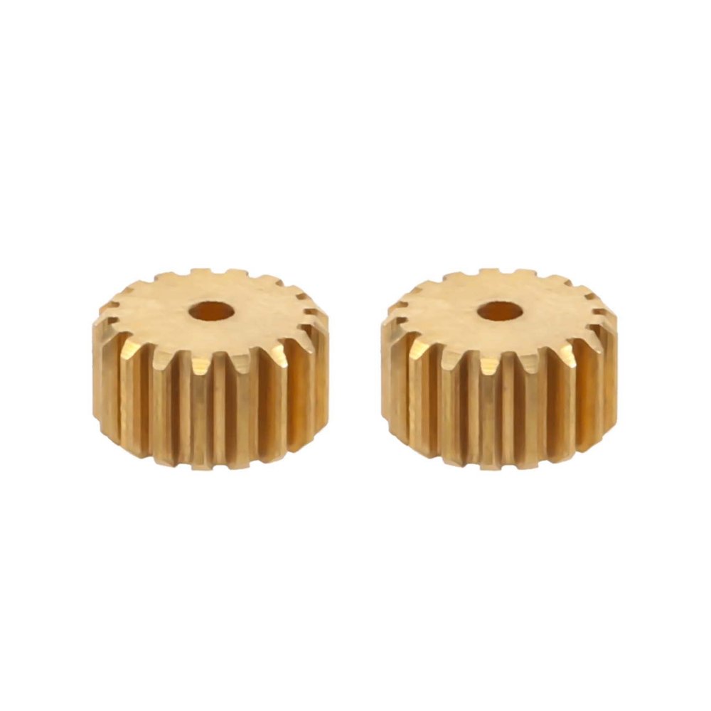 Fangxuee 2-Piece Metal Motor Gear for K969 K979 K989 K999 P929 P939 1/28 RC Cars
