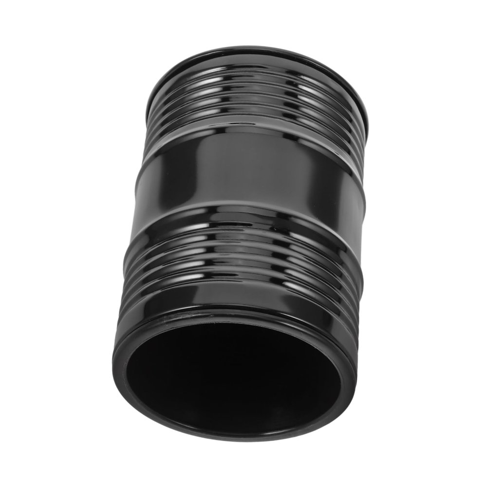 Double-Layer Iron Dice Cup, Black, for Bars and KTV