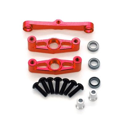 Fangxuee Metal Steering Assembly with Bearings for TT-02 1/10 RC Cars