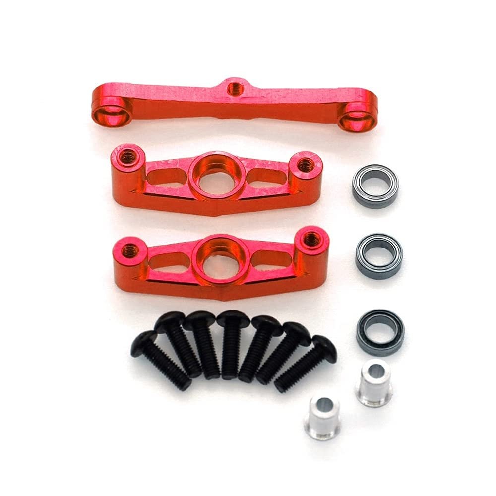Fangxuee Metal Steering Assembly with Bearings for TT-02 1/10 RC Cars