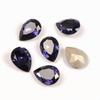 Teardrop Rhinestone Crystals, K9 Point-Back, Purple Velvet, 6 x 8 mm, 21 Pieces view 1