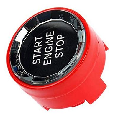Orolotay Red Engine Start/Stop Button Sticker for BMW 1, 2, 3, 5, 6, 7 Series F20 F22 F23 F30 F34 F10 F18 F12 F07 F01