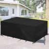 AUUZPI Waterproof Patio Furniture Cover 98.4 x 70.9 x 29.1 in, UV-Resistant 420D Oxford Fabric view 1