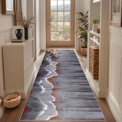 Qemgrste Non-Slip Runner Rug for Hallways, 40 x 180 cm
