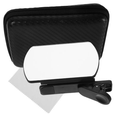 Hemobllo ABS Phone Camera Reflection Clip with Adjustable Clip and High-Definition Mirror for Selfies, Random Color