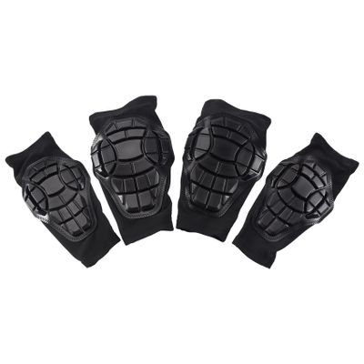 Orolotay Kids’ Protective Gear Set, Soft Elbow and Knee Pads, Size S