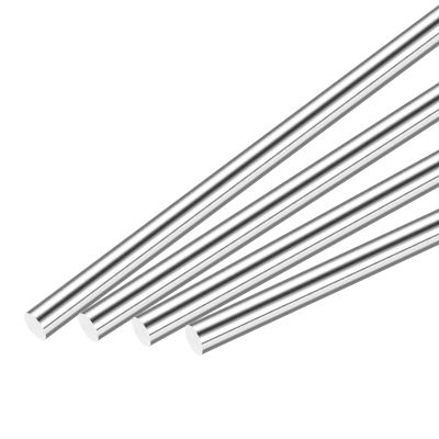QUARKZMAN 16 mm x 305 mm 304 Stainless Steel Solid Round Bars, 4-Pack