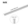 QUARKZMAN 16 mm x 305 mm 304 Stainless Steel Solid Round Bars, 4-Pack view 2