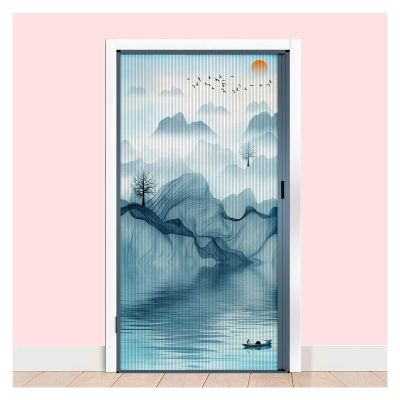 Invisible Honeycomb Folding Door for Interiors, Accordion Room Divider with Handle and Lock, Custom Size