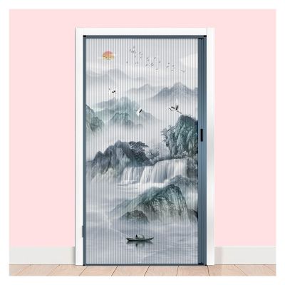 Invisible Honeycomb Folding Door for Interior Spaces