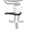 NovelGoal Handheld Gimbal Stabilizer Extension Arm Grip with 1/4" Screw Hole and Cold Shoe Mount, Compatible with WEEBILL 3/3E/3S (Clamp Only) view 3